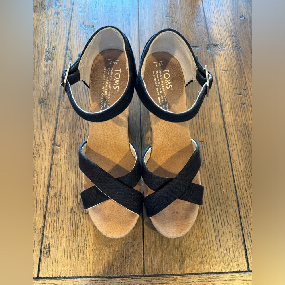 Tom’s - Sienna wedge strappy sandal